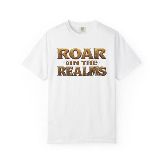 Roar in the Realms Garment Dyed T-Shirt | Comfort Colors