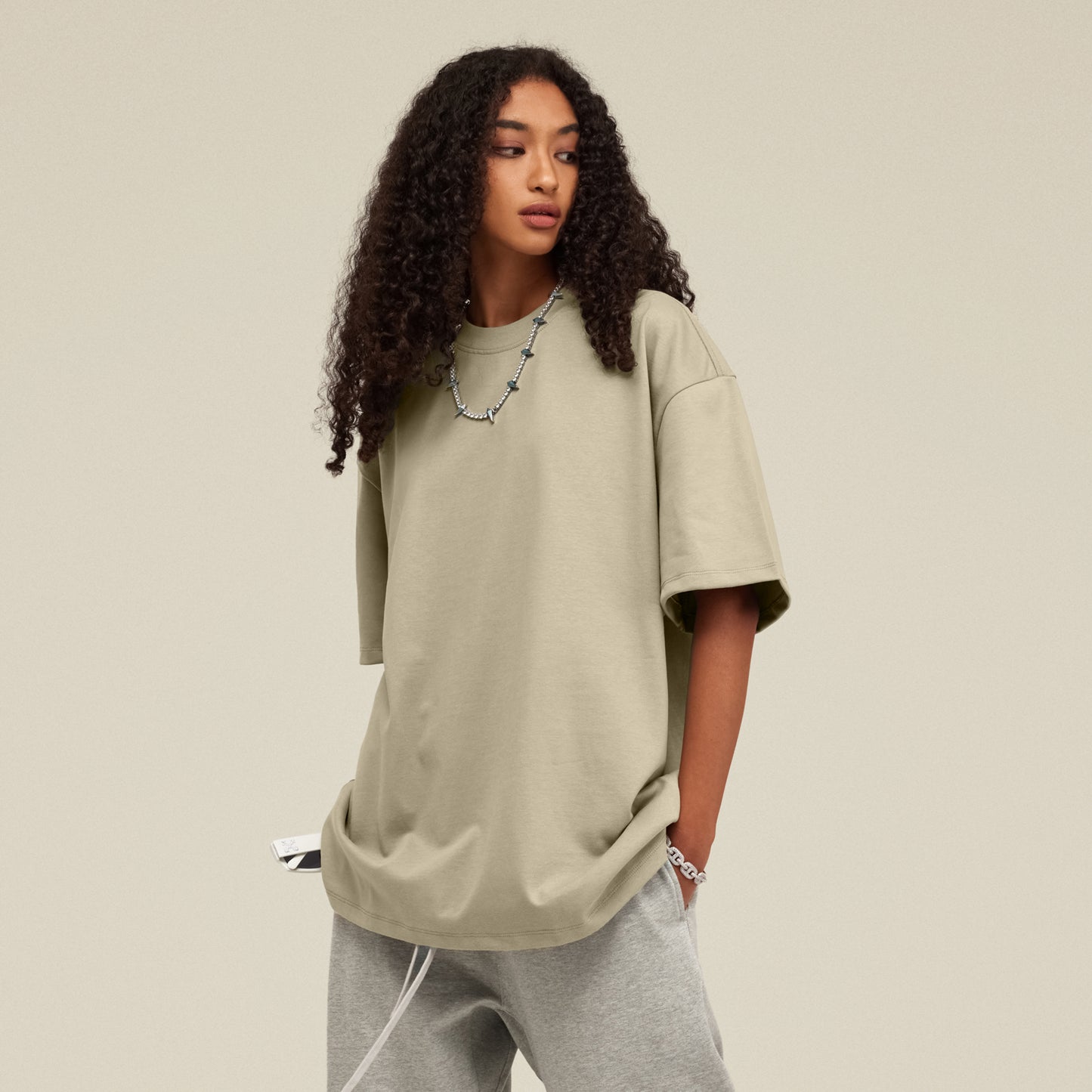PREMIUM OVERSIZE CREWNECK T-SHIRT