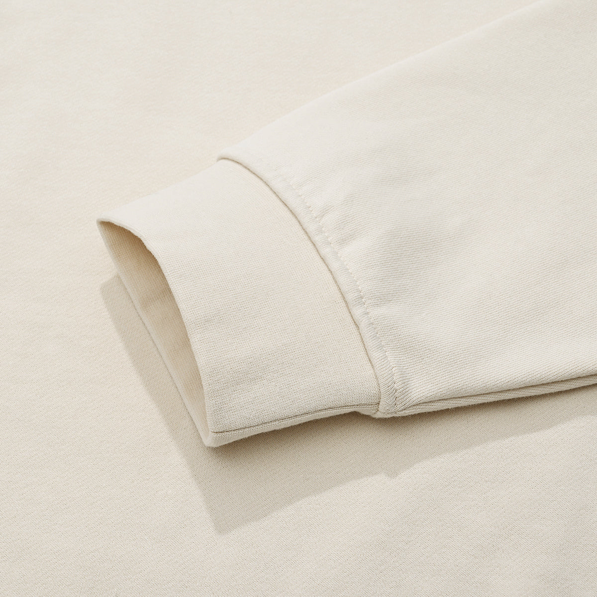 Heavyweight Half-Zip Brushed Fleece Sweatshirt