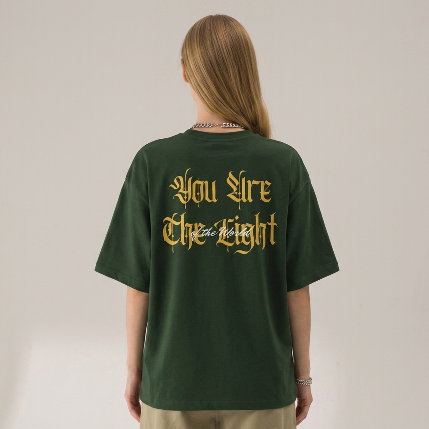 YOU ARE THE LIGHT OF THE WORLD Boxy T-Shirt