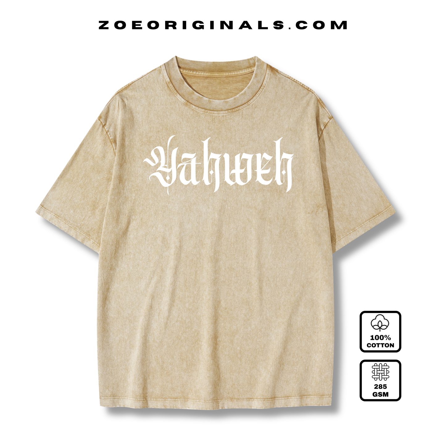 YAHWEH Washed T-Shirt