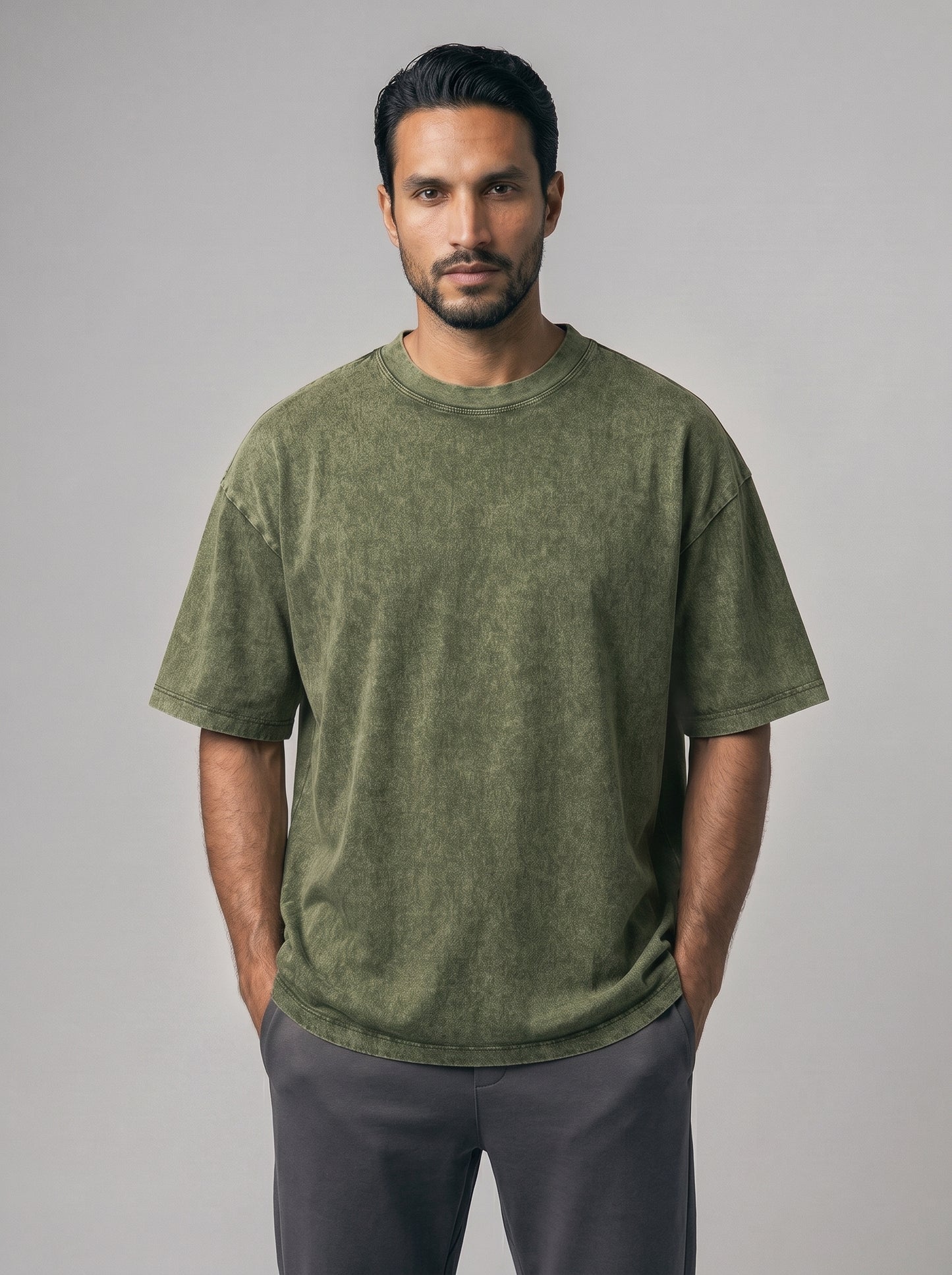 VINTAGE OVERSIZED SNOW WASH T-SHIRT