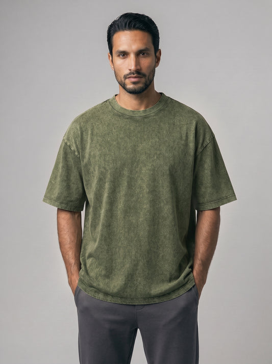 VINTAGE OVERSIZED SNOW WASH T-SHIRT