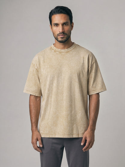 VINTAGE OVERSIZED SNOW WASH T-SHIRT
