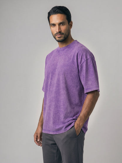 VINTAGE OVERSIZED SNOW WASH T-SHIRT