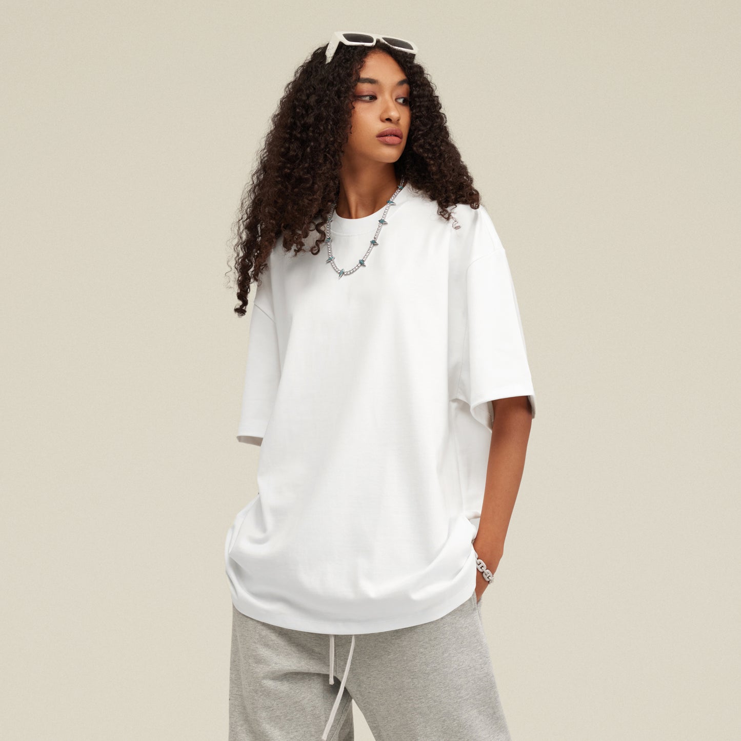 PREMIUM OVERSIZE CREWNECK T-SHIRT